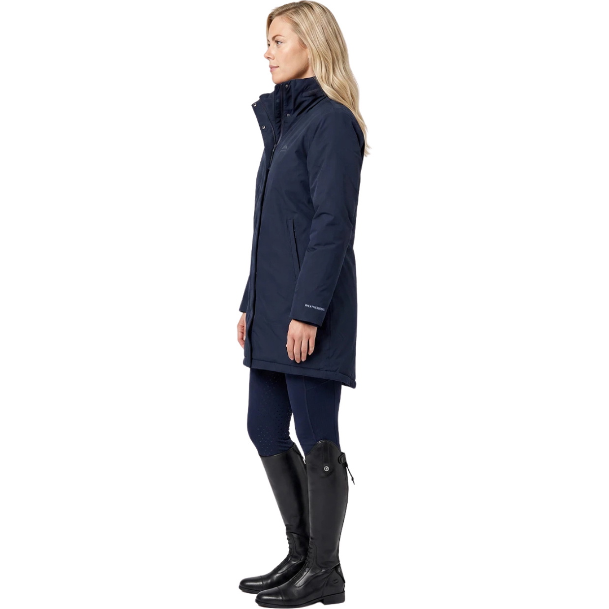 2026 WeatherBeeta Femmes Vêtement Essentiel Imperméable Isolé De Conduite à Cheval 1031366 - Navy
